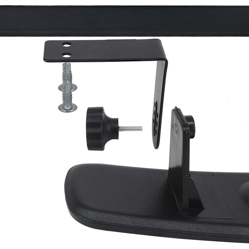 HKOO Golf cart Rear View Mirror, HKOO 16.5" Extra Wide 180 Degree Panoramic Rear View Mirror Fit for Golf Cart EZGO Club Car Yamahaï¼ˆGolf cart Mirrorsï¼‰ - Image 5